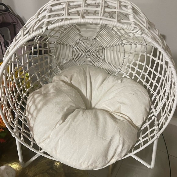 Other - White Whicker Small Cat or Dog Bed New